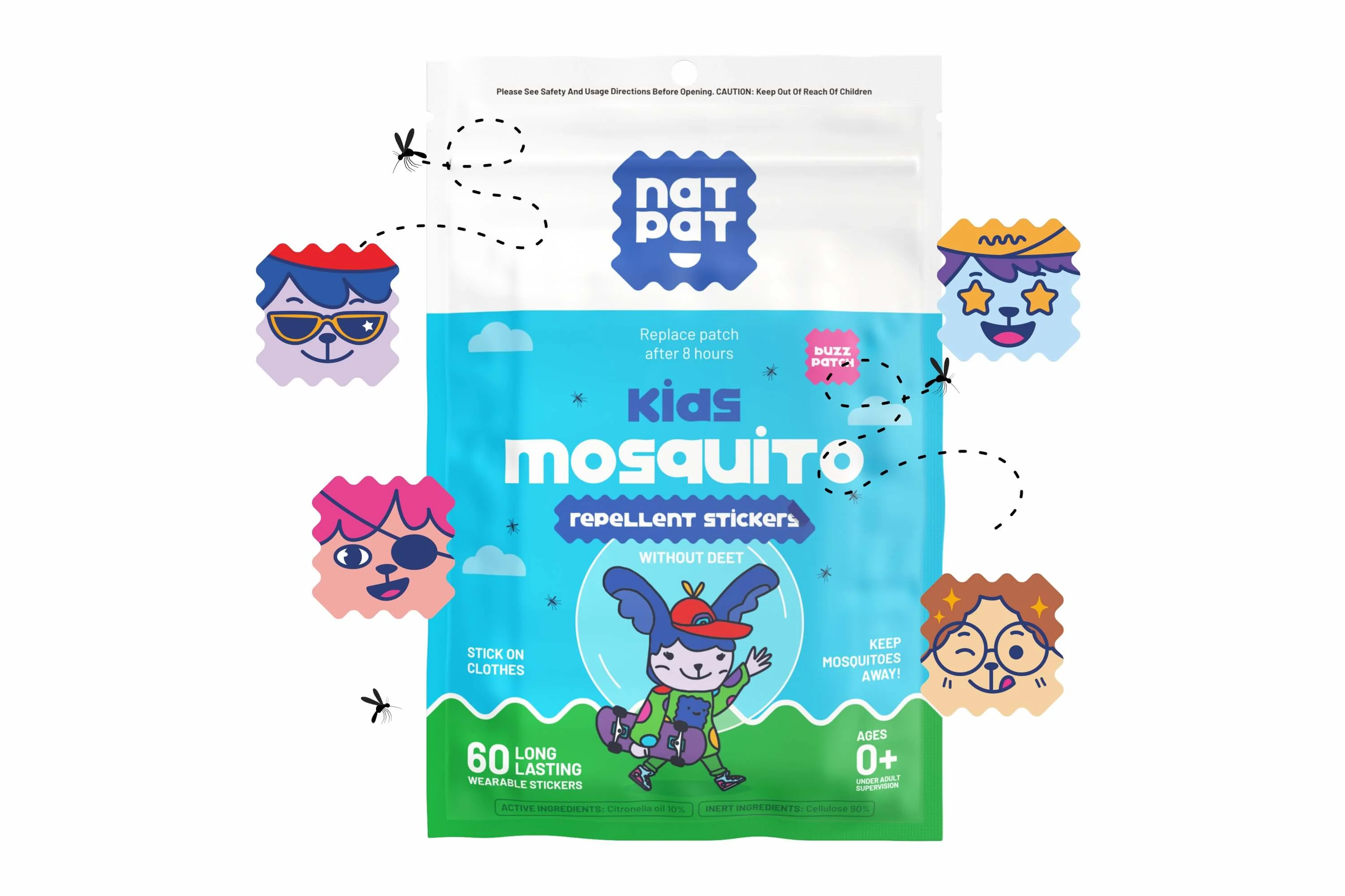Natural Mosquito Repellent Patches for Kids - Image 6