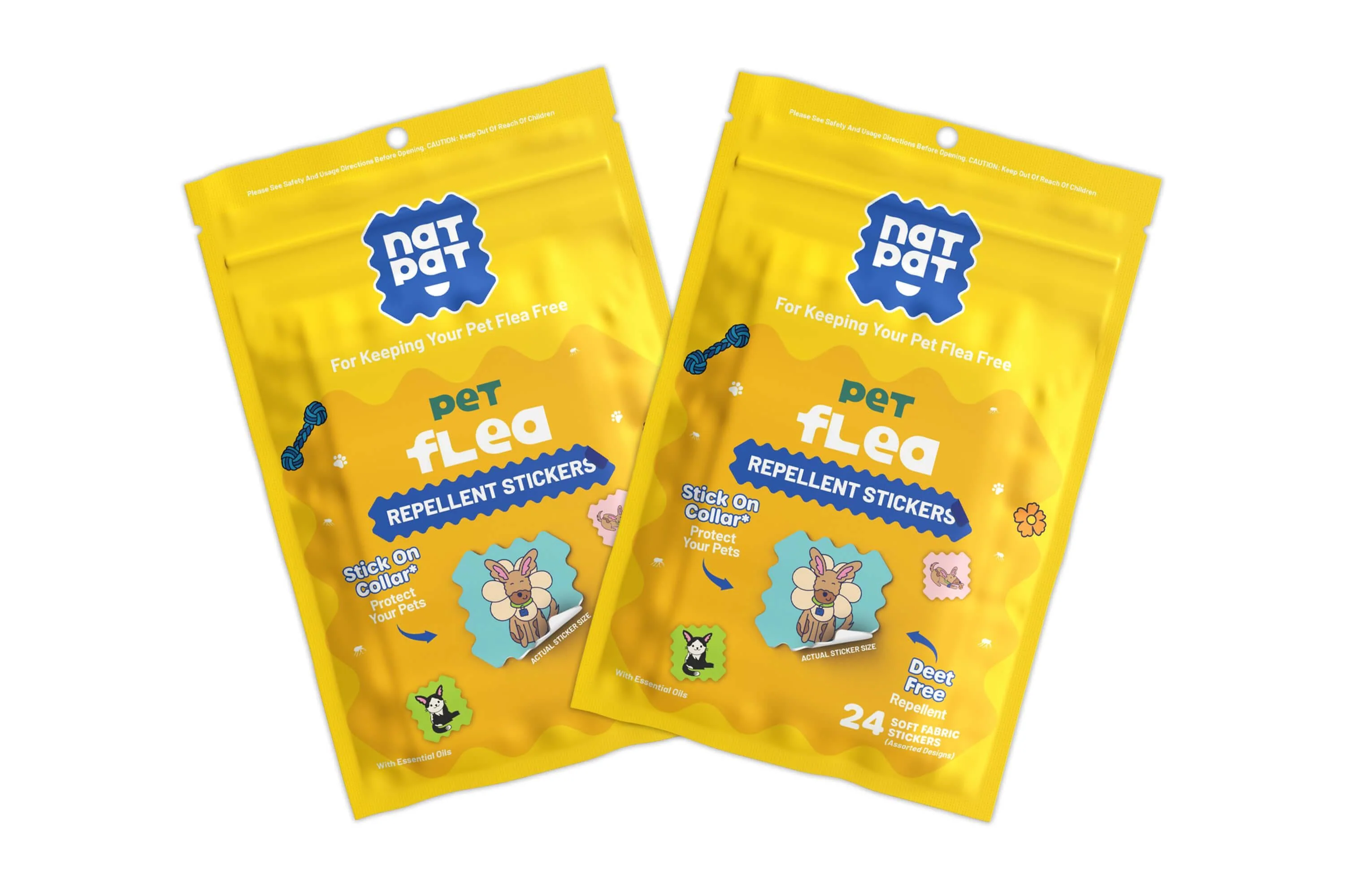 Pet Flea Repellent Stickers - Image 9
