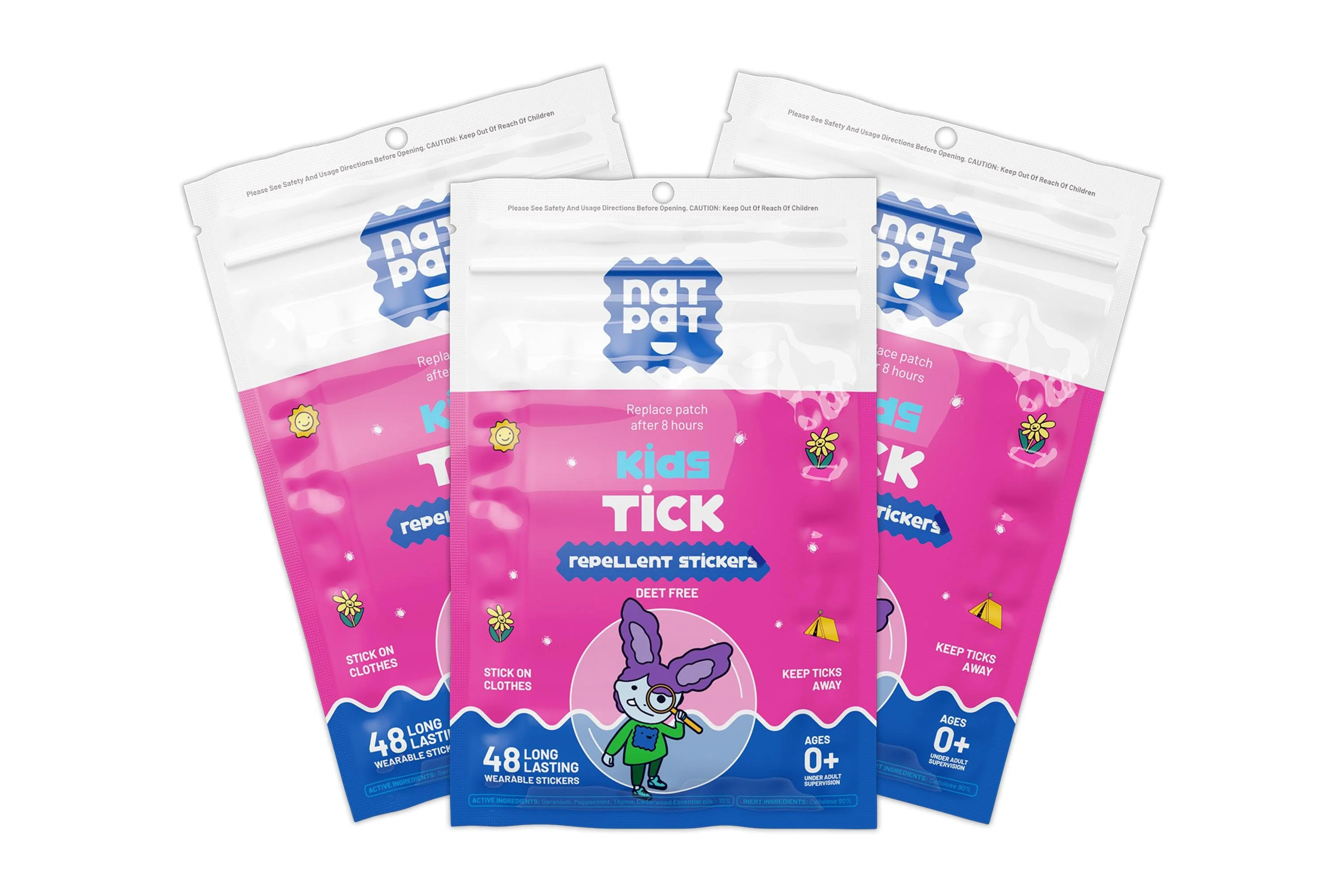Kids Tick Repellent Stickers - Image 7