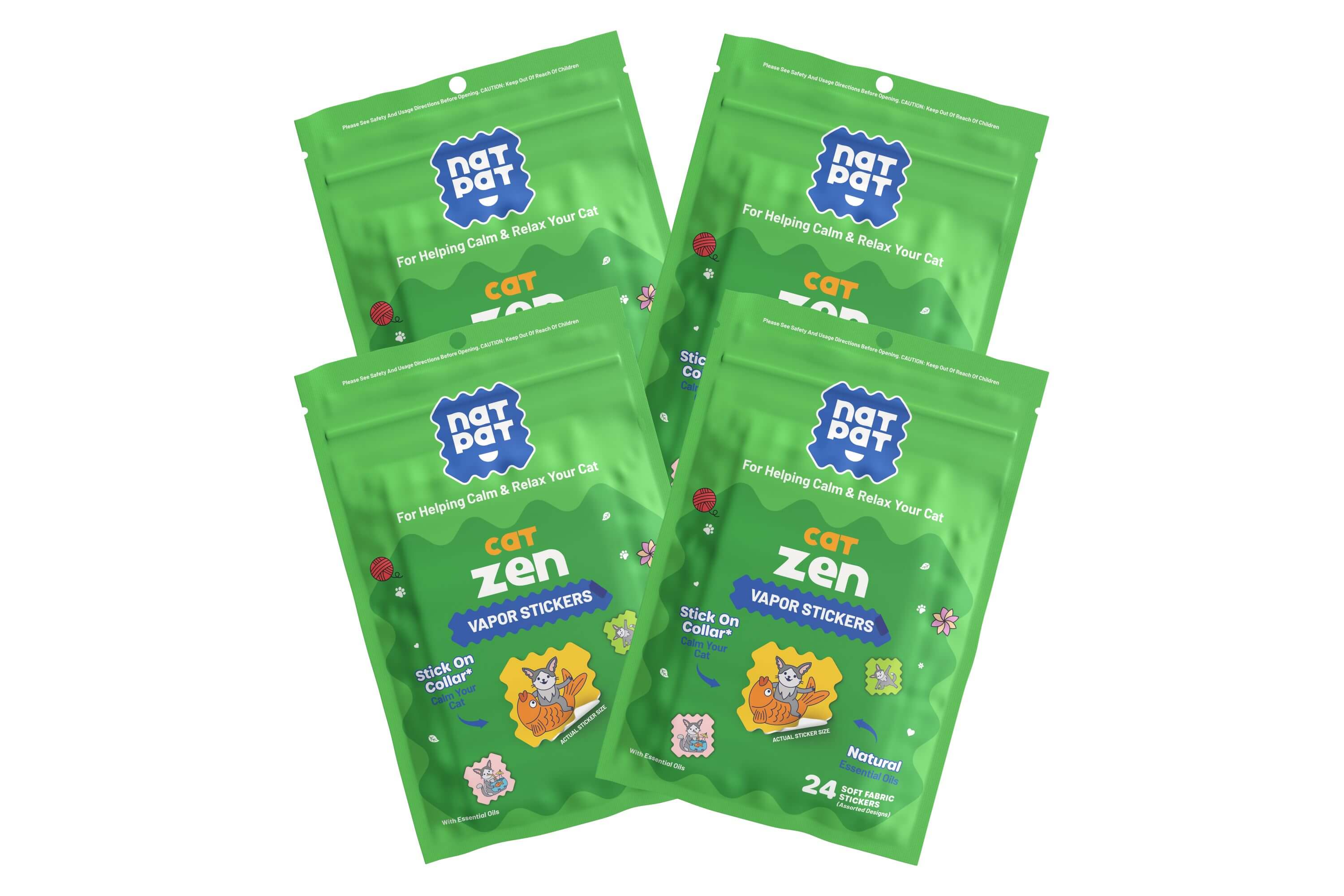 Cat Zen Stickers – Cat Stress Relief - Image 5